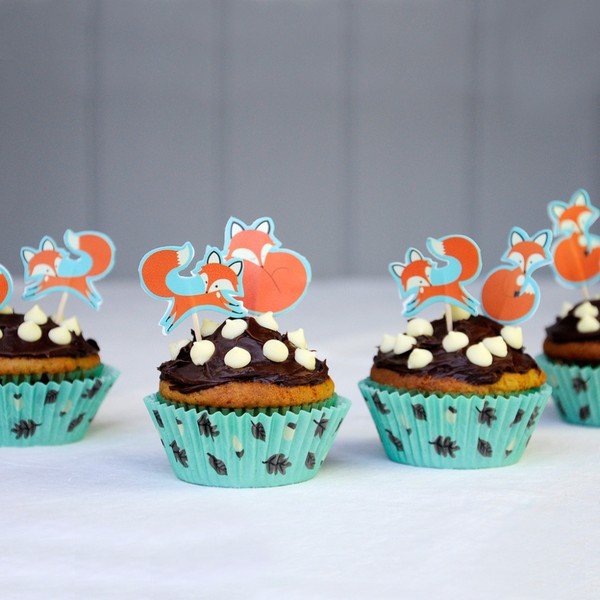 Rusty And Friends muffin díszítő szett - Rex London-image-1
