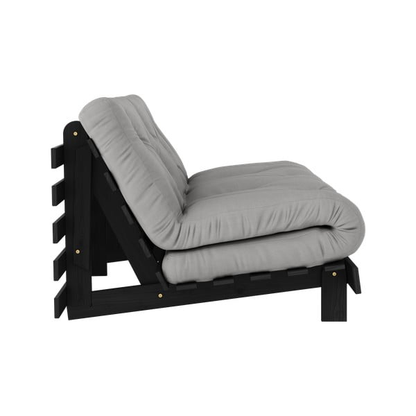 Szürke kinyitható kanapé 160 cm Roots Black Night – Karup Design-image-4