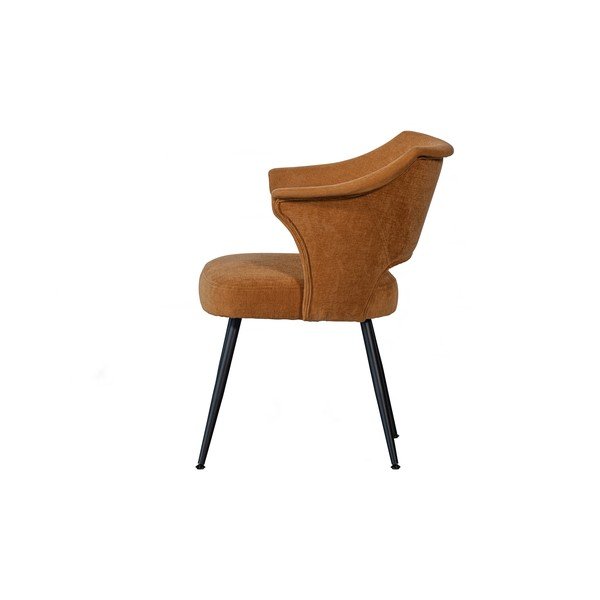 Okkersárga bársony étkezőszék szett 2 db-os Sits – Basiclabel -image-4