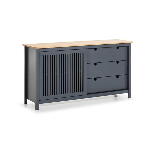 Bruna szürke fa komód - Marckeric-image-2