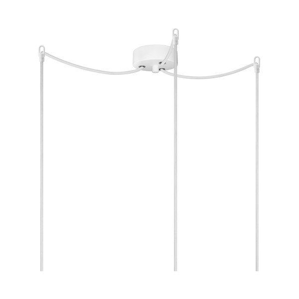 UME Elementary Matte fehér 3 ágú függőlámpa, ø 14 cm - Sotto Luce-image-3