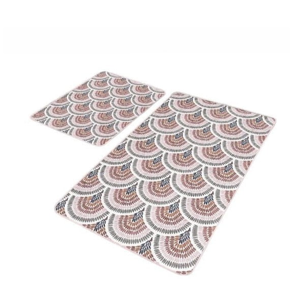 Bársony fürdőszobai kilépő szett 2 db-os 60x100 cm – Mila Home