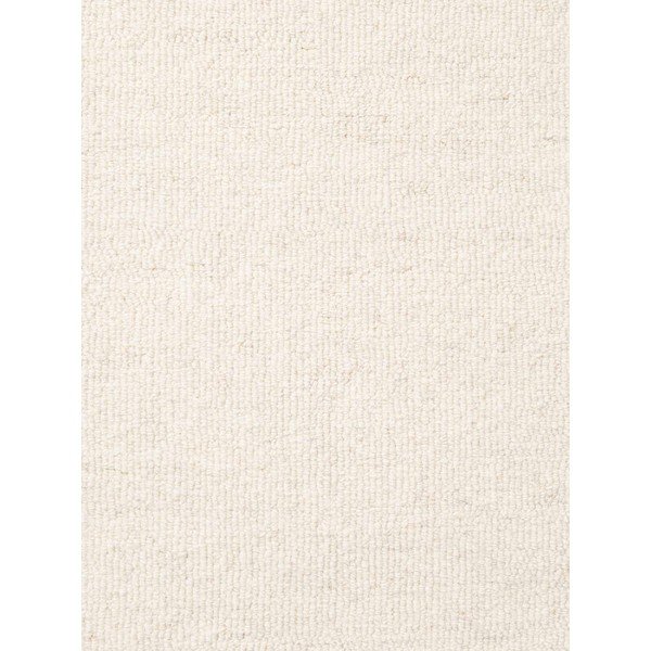 Krémszínű kézi szövésű gyapjú kerek szőnyeg ø 200 cm Puristic Knots – Elle Decoration-image-4