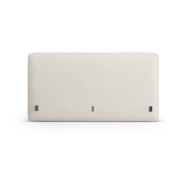 Krémszínű kárpitozott ágytámla 249x100 cm Olivia – Micadoni -image-4