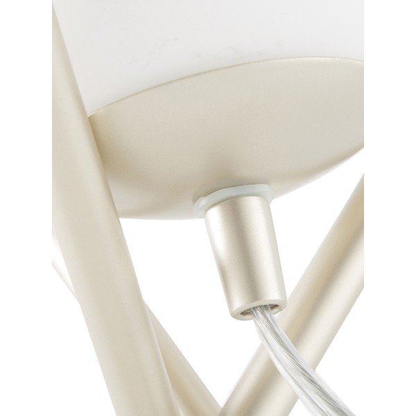Erik fehér asztali lámpa üvegburával, magasság 33 cm - Westwing Collection-image-3