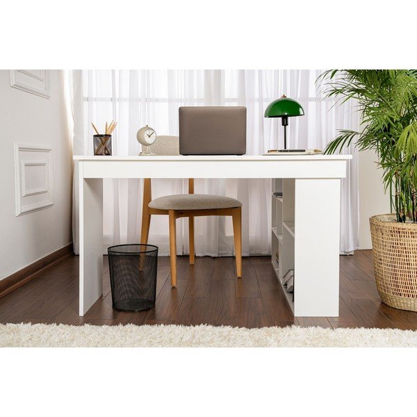 Matt íróasztal 120x130 cm Vesper – Kalune Design-image-4