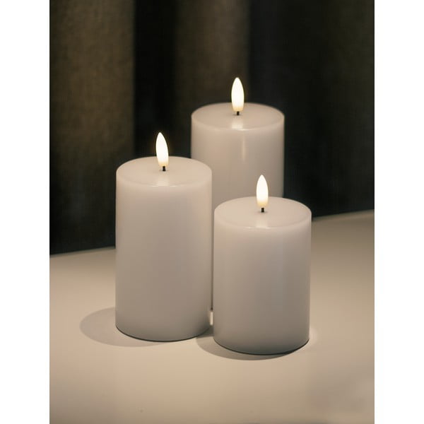 LED gyertya szett 3 db-os (magasság 15 cm) Sille Exclusive – Sirius-image-2