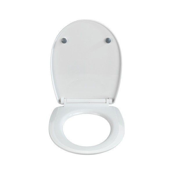 Tilos fehér termoplast WC ülőke - Wenko-image-1