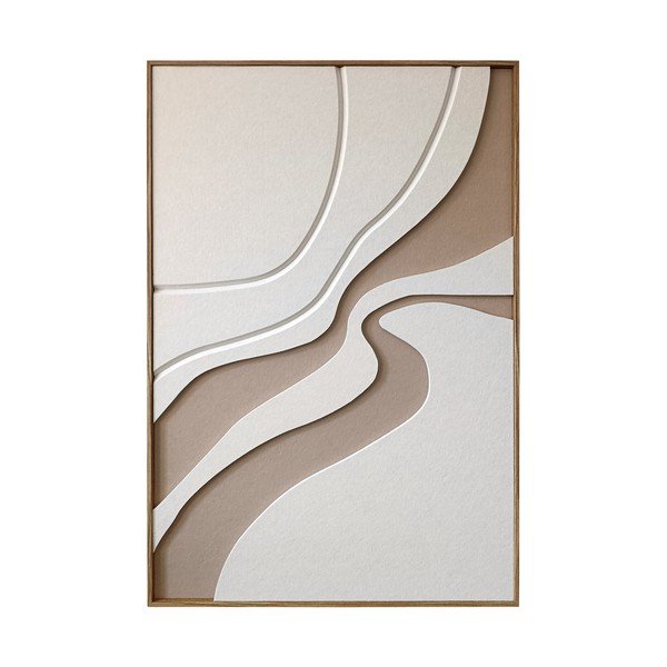 Nyomtatott keretezett-akusztikus kép 62x92 cm Static – Styler