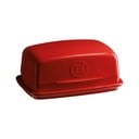 Piros kerámia vajtartó – Emile Henry