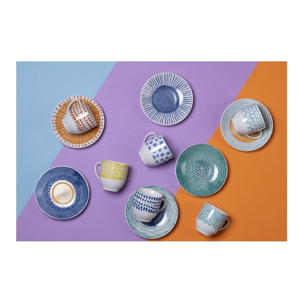 Porcelán eszpresszó csésze szett 12 db-os 0.08 l Marea – VDE Tivoli 1996-image-2