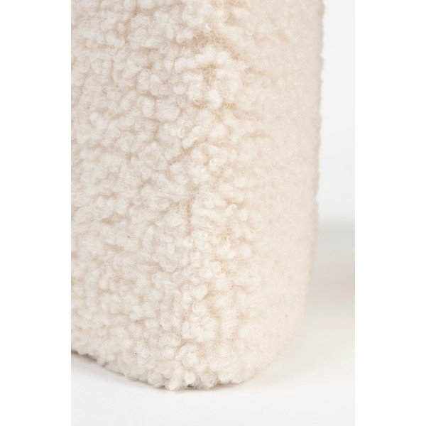 Krémszínű kárpitozott ülőke Noxx – White Label-image-4