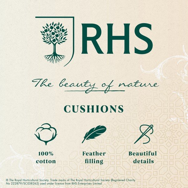 Bársony díszpárna 50x50 cm Garden Walk – RHS-image-3