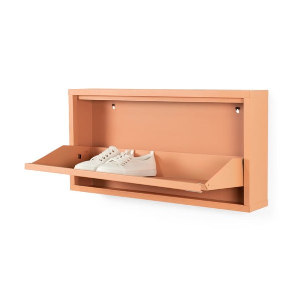 Lazacszínű fém billenő ajtós cipőtartó 75x37,5x12,5 cm Billy – Spinder Design-image-2