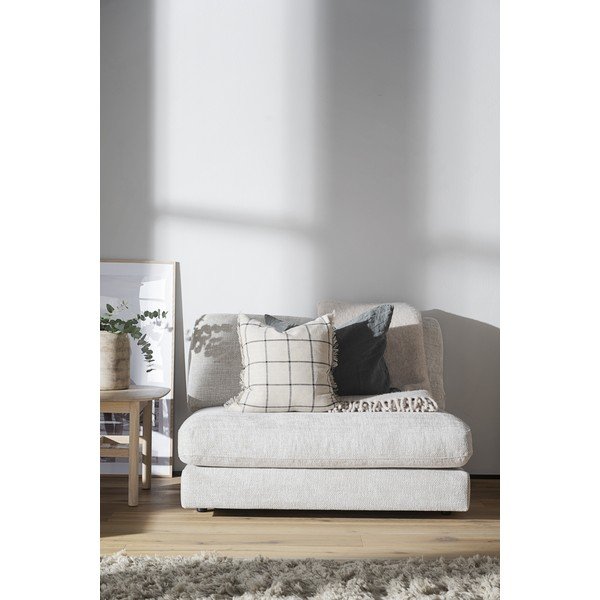 Krémszínű kanapé modul Duncan - Rowico-image-1