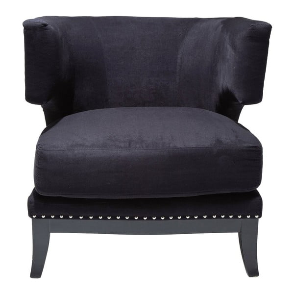 Art Deco fekete fotel - Kare Design