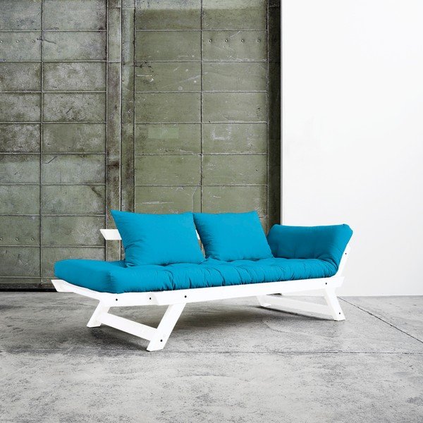 Bebop White/Horizon Blue állítható kanapé - Karup-image-1