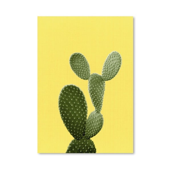 Cactus On Yellow poszter - Americanflat