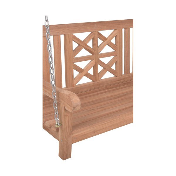 Natúr színű tömörfa kerti hintaágy Latoa – Garden Pleasure-image-4