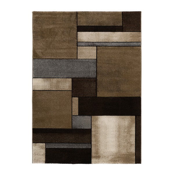 Malmo Brown barna szőnyeg, 140 x 200 cm - Universal
