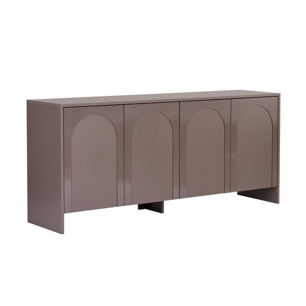 Szürkésbarna komód 180x80x45 cm Arlen  – Kalune Design