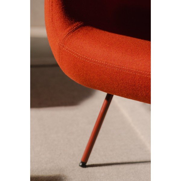 Piros gyapjú fotel RM58 – noo.ma-image-3