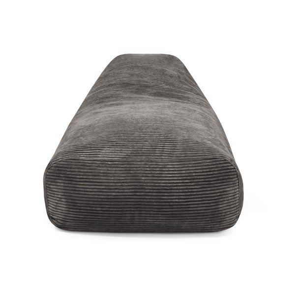 Zöld kordbársony babzsákfotel Snug 130 – SLOWDOWN-image-2