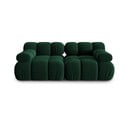 Zöld bársony kanapé 188 cm Bellis – Micadoni Home
