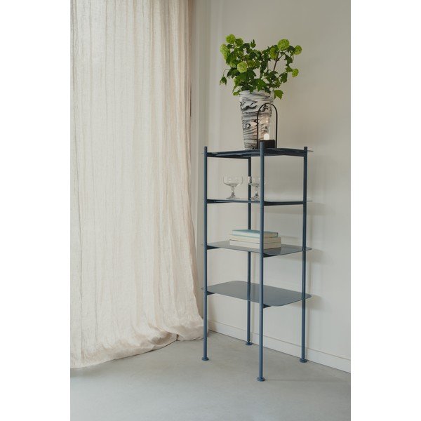 Világoskék fém polcos állvány 50x62 cm River – Zuiver-image-3