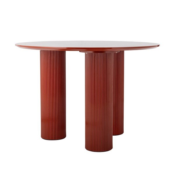 Fényes kerek étkezőasztal ø 110 cm Della – Bloomingville-image-2