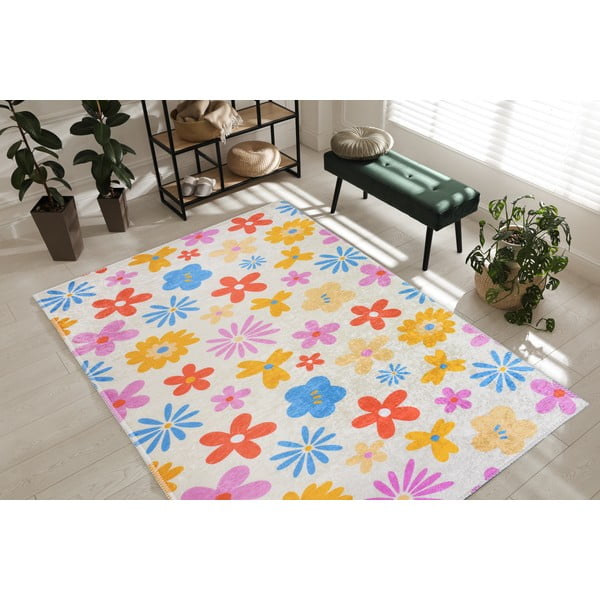 Mosható futószőnyeg 80x200 cm Joyfull Garden – Vitaus-image-1