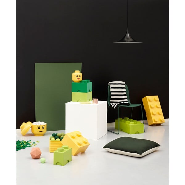 Fehér henger alakú tárolódoboz, ⌀ 12,5 cm - LEGO®-image-2