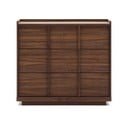 Barna komód diófa dekorral 100x78x50 cm Onix – Kave Home