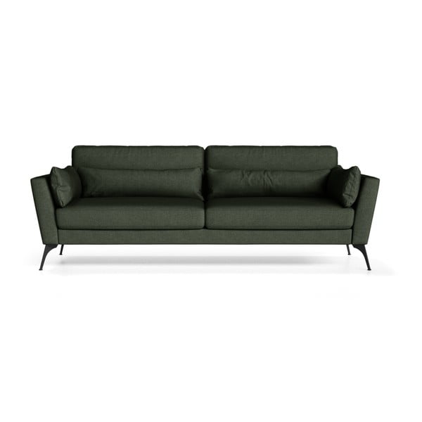 SUSAN sötétzöld háromszemélyes kanapé - Marie Claire
