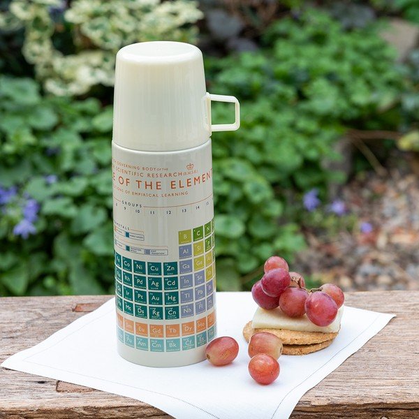 Krémszínű gyerek termosz 350 ml Periodic Table – Rex London-image-3