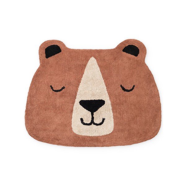 Barna mosható-kézi szövésű pamut gyerek szőnyeg 101x120 cm Snuggle Benni – Hanse Home