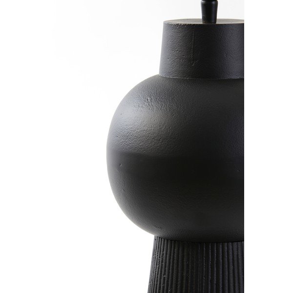 Matt fekete asztali lámpa talp 33 cm Shaka – Light & Living-image-2