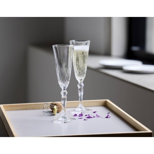 Pezsgős pohár szett 4 db-os 160 ml Melodia – Lyngby Glas-image-1
