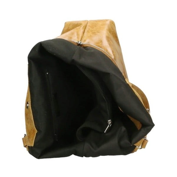 Terracia konyakbarna bőr kézitáska - Chicca Borse-image-3