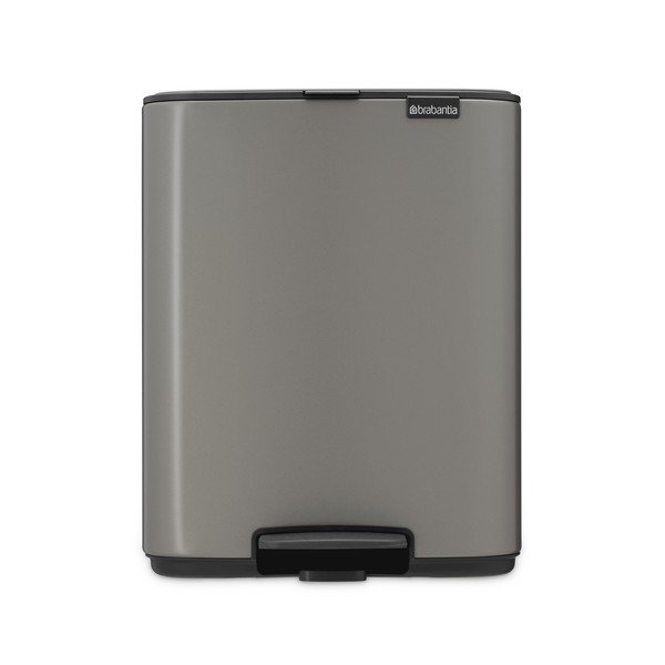 Szürke acél pedálos szemetes 12 l Bo – Brabantia-image-4