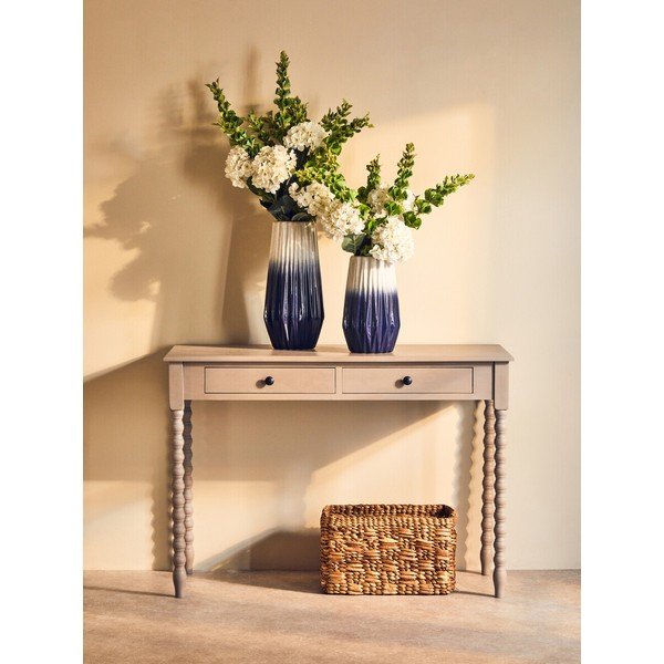 Borovi fenyő íróasztal 48x107 cm Heritage – Premier Housewares-image-3
