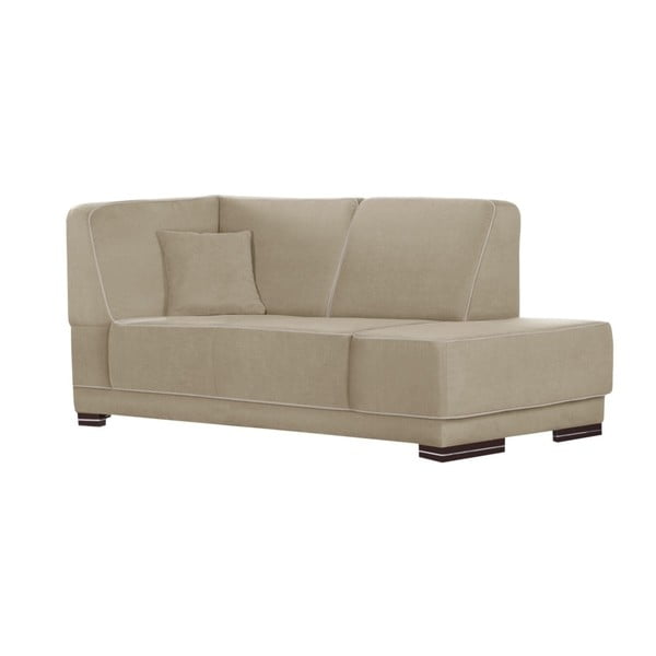 Cara bézs jobb oldali kanapé, krémszínű elemekkel - L'Officiel Interiors