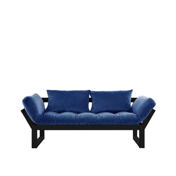 Edge Black/Velvet Navy állítható kanapé - Karup-image-4