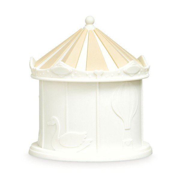 Elefántcsont színű gyerek éjjelilámpa Carousel Off-White – Cam Cam Copenhagen