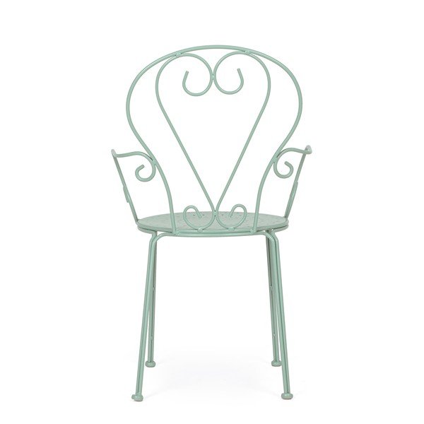 Mentazöld fém kerti szék Etienne – Bizzotto-image-4