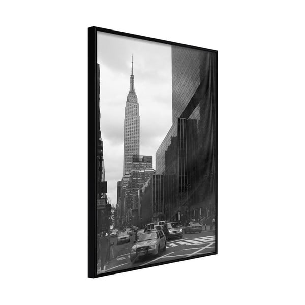 Empire State Building poszter keretben, 40 x 60 cm - Artgeist