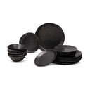 Agyagkerámia étkészlet 18 db-os Dark Moon – Bonami Selection