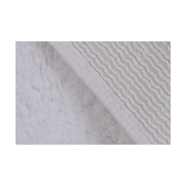 Confetti Bathmats Organic 1500 fehér fürdőszobai szőnyeg, 50 x 85 cm-image-1