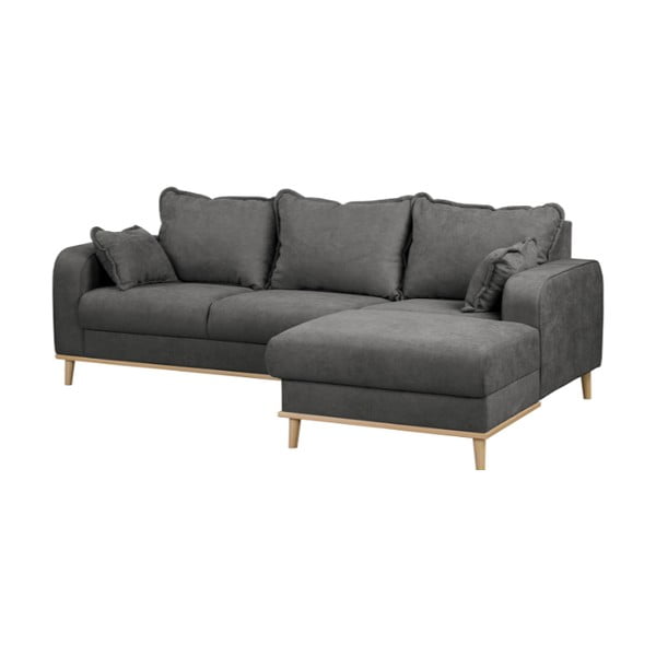 Sötétszürke sarokkanapé (jobb oldali) Beata – Ropez-image-2