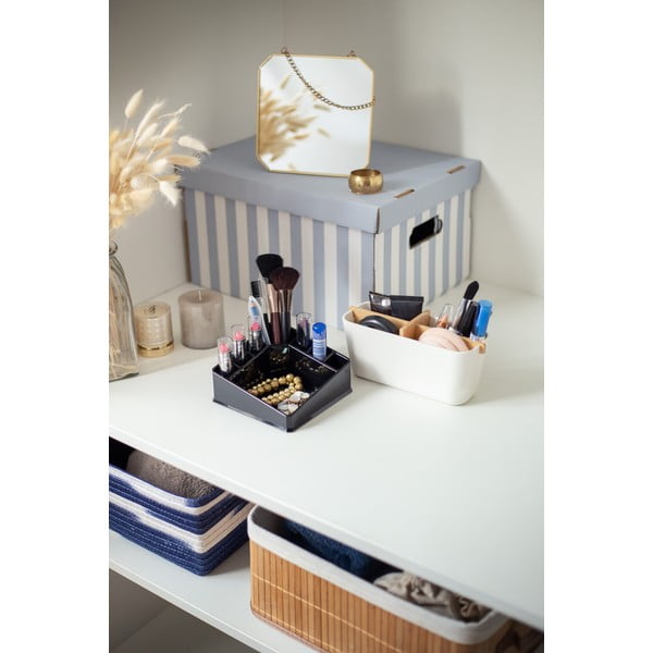 Fedeles karton tárolódoboz szett 2 db-os Stripes – Compactor-image-4